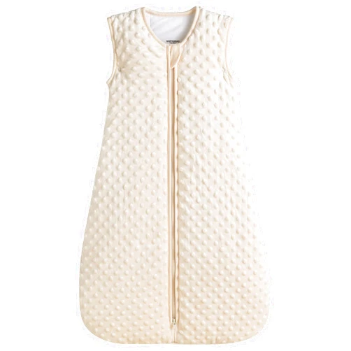 Baby in a Bag BABYINABAG Summer Model Baby Sleeping Bag and Sack, Plush Minky Dot, 1.25 Togs, for Infants and Toddlers (Medium (10-24 mos))