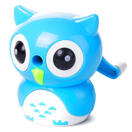 Mr. Pen- Pencil Sharpener, Owl Shaped Sharpener, Pencil Sharpener for Kids, Pencil Sharpener for Colored Pencils, Pencil Sharpener Manual, Cute Pencil Sharpener, Fun Pencil Sharpener, Gift for Kids