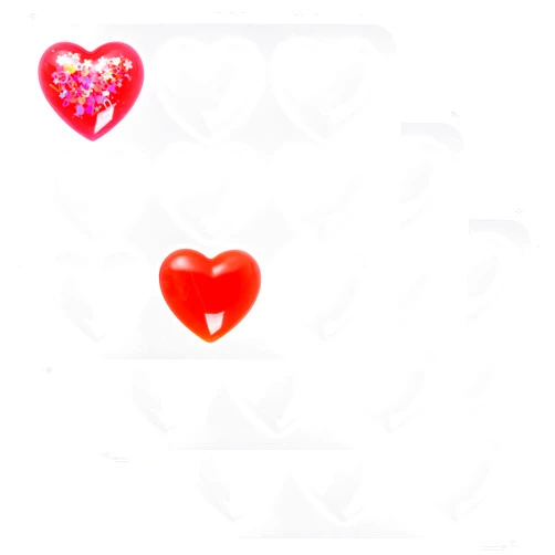 HOVEOX 3 Pieces Heart Shape Resin Molds Heart Shape Epoxy Molds Heart Silicone Molds for Resin Heart Resin Molds for Craft Making (3)