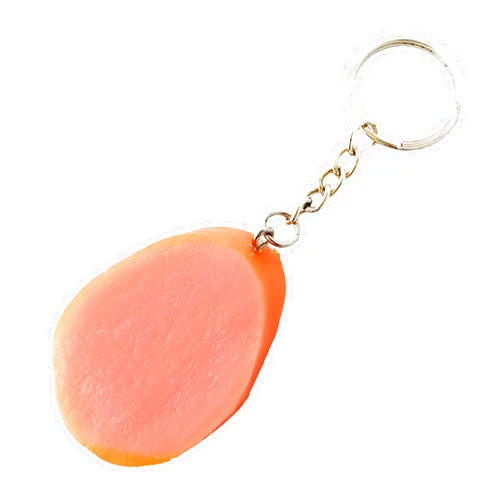 Aotianxiaobai A Fun and 'Whimsical' Accessory - Broccoli Keychain Food Keyring - Vegetables Fruit Decorative Pendant