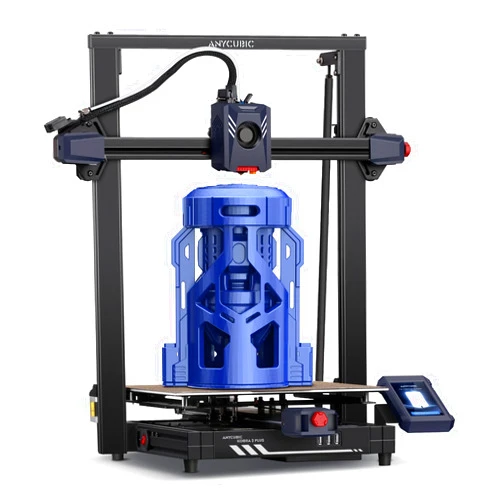 Anycubic 3D Printer Kobra 2 Plus, 500mm/s High-Speed Printing with Dual Z-Axis New Structure Anycubic APP Intelligent Control Large 3D Printer Upgraded Auto Leveling, Printing Size 320 * 320 * 400mm