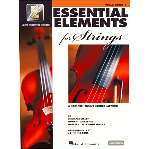Robert Gillespie,Pamela Tellejohn Hayes,Michael Allen Essential Elements for Strings Viola - Book 1 with EEi Book/Online Audio