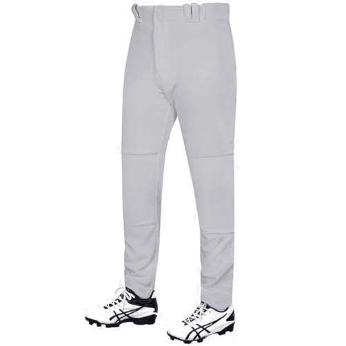 Penveer Full Length Mens Baseball Pants, Relaxed Fit Adult Baseball Pants with Open Bottom & Adjustable Length