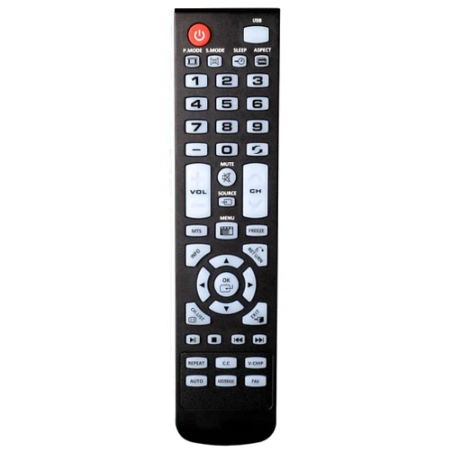 EzControl Universal Remote Control Replacement for All Element TV LCD LED HDTV