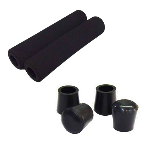 Freshore Cane Rubber Leg Tip (4 pcs/Pack) + Sponge (2 pcs/Pack), 0.59