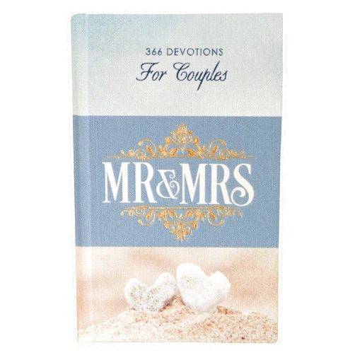 By Joanna Teigen (Author), Rob Teigen (Author) Mr. & Mrs. 366 Devotions for Couples Enrich Your Marriage and Relationship Two-Tone Blue Hardcover Devotional Gift Book w/ Ribbon Marker