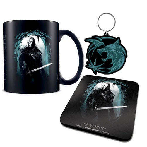 Pyramid International The Witcher (The Hunter) Gift Set (Mug, Coaster & Keychain)