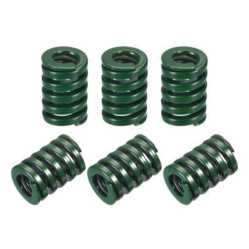uxcell 3D Printer Die Spring, 6pcs 14mm OD 20mm Long Spiral Stamping Compression Mould Die Springs for 3D Printer Electric Part, Green
