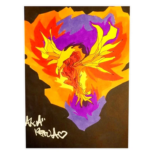 HJ Media Magnet Phoenix Magnetic Vinyl Sticker 5