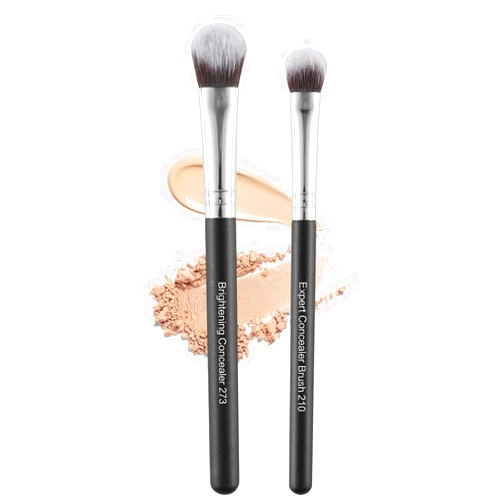 ENERGY Kitten Paw Concealer Brushes Set Under Eye Setting Powder Makeup Brushes for Liquid Cream Powder Makeup Blending Buffing Nose Contouring Small Foundation Brushes Set