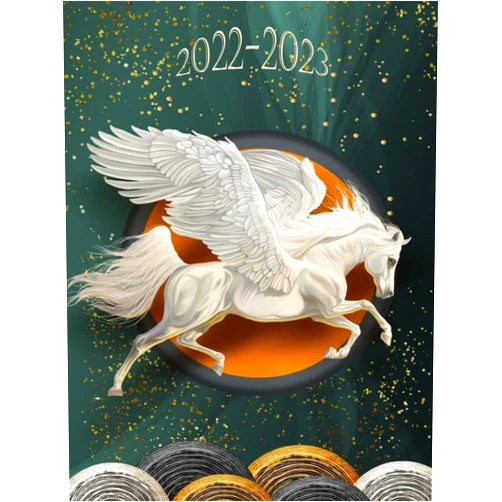 Karl Udo Hausaufgabenheft 2022/2023 Pferd: Studentenkalender mit To-Do und Notenlisten, Wochenplaner, Monatskalender, Vorlesungsplan uvm. (170 Seiten, ca. DIN A4) (German Edition)
