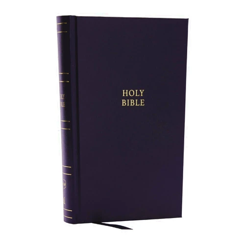 Thomas Nelson NKJV, Single-Column Reference Bible, Verse-by-verse, Hardcover, Red Letter, Comfort Print