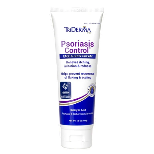 TriDerma Psoriasis Control Face and Body Cream, 4.2 Ounces