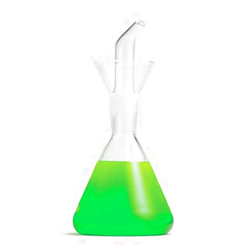 ELETON Cone Dish Soap Cruet, Soap Dispenser for Kitchen BBQ and Bathroom, 16-Ounce Transparent