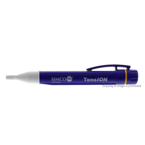 SIMCO-ION 4050556-10 to +50 Degrees C, 2 X AAA Batteries, 5.8 INCH X 7 INCH, Tension, Visual Warning, Voltage Detector