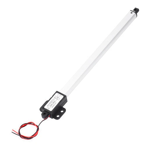 Fockety Micro Linear Actuator, 12V DC 8 Inch Stroke 150N 4mm / s Speed Mini Electric Linear Actuator, Waterproof Linear Motion Actuator for Robotics, Industrial Automation, Home Appliances