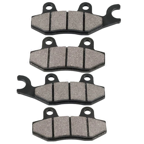 LOCOPOW Brake Pads for Kawasaki Teryx 4 800 750 2008-2023 Brute Force 650 750 2005-2023 Bayou 300 400 1989-2005 Mule Pro 820 1000 2015-2023 Front & Rear