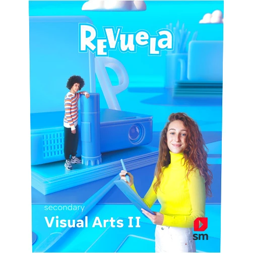 By Beatriz Valiente (Author), Eva Mª Marquez (Author), Sandra Sevita Fava (Author), Sergio Cuesta (Author), Equipo editorial SM, (Author), El Bello Quebrado, (Illustrator), Alberto Diáz Pérez Pelorroto (Illustrator), Rocío Moyano Martínez de Pinillos (Illustrator), Fran Mayor Maestre (Illustrator), Gema García Ingelmo (Illustrator), Shutterstock, (Illustrator), José Luis Navarro García (Illustrator), Diego Maqueda Gil (Illustrator), Inmaculada Soler Martínez (Illustrator), Istock, (Illustrator), 123RF, (Illustrator), Alberto García Ayerbe (Illustrator), Armand González Cardona (Illustrator), Laura Sánchez Álvarez (Illustrator), José Manuel Pedrosa Pérez (Illustrator), GlezBros, (Illustrator), Guillermo Díez Celaya (Illustrator), Xavier Salomó (Illustrator), Ricardo Salas Loizaga (Illustrator), Marcelsoc, (Illustrator), Agencia Fotostock (Illustrator), Archivo SM, (Illustrator) & 23 more Visual Arts II. Secundary. Revuela