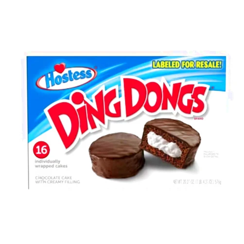 Generic Hostes Ding Dongs Cakes, 16 Pack, Individually Wrapped