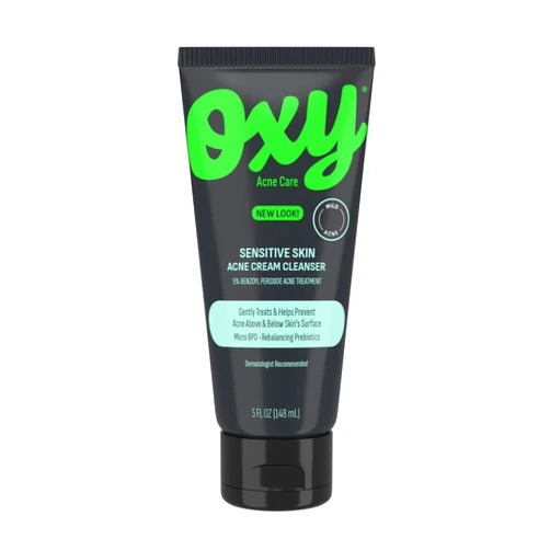 Oxy Sensitive Skin Acne Cream Cleanser