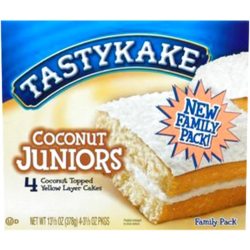 Goinsane Tastykake Coconut Juniors 3 boxes 12 cakes by TASTYKAKES