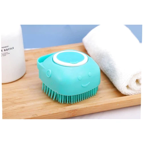 Generic Silicone Massage Bath Brush (Blue)