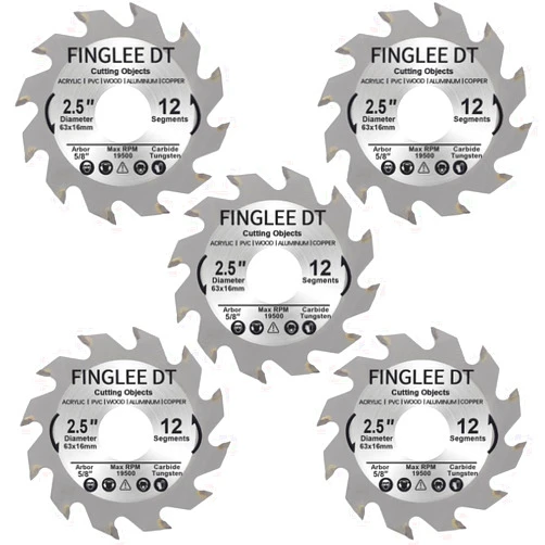 FINGLEE DT 2.5Inchx12Tx5/8
