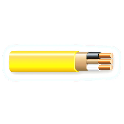 Cerrowire 147-1602BR 50-Foot 12/2 NM-B Solid with Ground Wire, Yellow