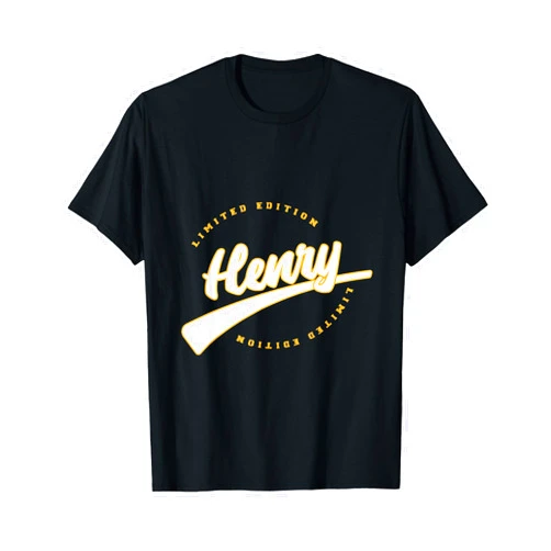 Personalized First Name Designs for Henry Funny Personalized First Name Design for Henry T-Shirt