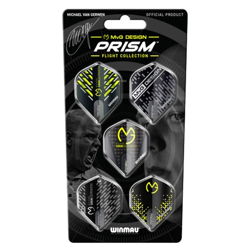 Winmau MvG Design Prism Flight Collection