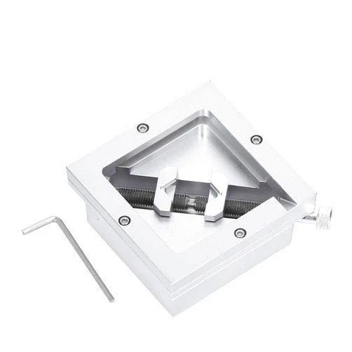 Lihsong BGA Reballing Station HT‑90 Diagonal Universal Stencil Solder Aluminum Alloy Rework Kit 90x90