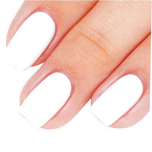 MEMEDA Gel Nail Polish 8ml Pure White Color Soak Off Gel Polish for Nail Art Manicure Salon Design Decoration at Home Nail Lamp Needed