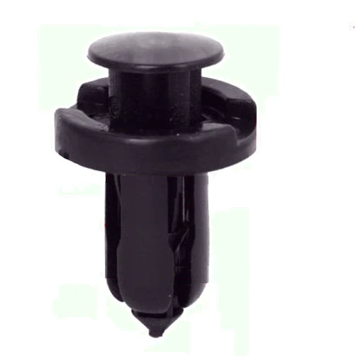 Sold_By_Cheapnwork 100pcs - 10mm Nylon Clips Plastic Push Type Rivet Retainer Fastener Bumper Pin Fender Flare Compatible with Honda Acura