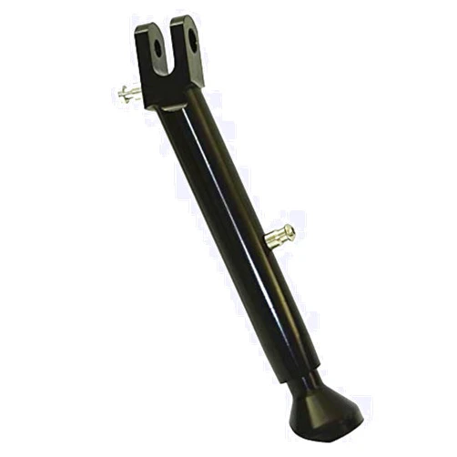 Motobiker Black Adjustable Kickstand Lowering Side Stand Compatible with Kawasaki ZX14 2006-2011