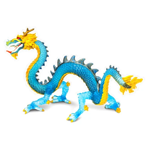 Safari Ltd. Krystal Blue Dragon Figurine - Hand-Painted, Detailed 8