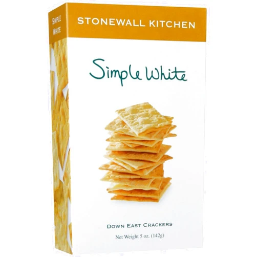 Stonewall Kitchen Simple White Crackers, 5 Ounces