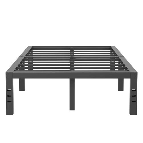 Novilla Bed Frame Full Size, 18 Inch Simplicity Metal Platform Full Size Bed Frame with Underbed Storage, No Box Spring Needed, Heavy Duty Steel Slat Support, for Bedroom, Guest Room, Noiseless