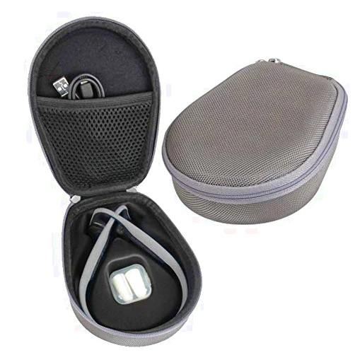 Hermitshell Hard Case fits AfterShokz Trekz Titanium Open Ear Wireless Bone Conduction Headphones AS600 (Gray)