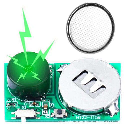 Ksquares Noise Maker Prank, Mini PCB Beeping Will Drive Your Friends Crazy for Several Months, Hidden Prank Noise Maker for Adults (2PCS)