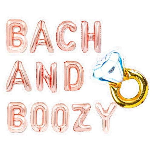 JeVenis Bachelorette Decorations Bridal Shower Decorations Balloons for Beach Bach Party Supplies Summer Party