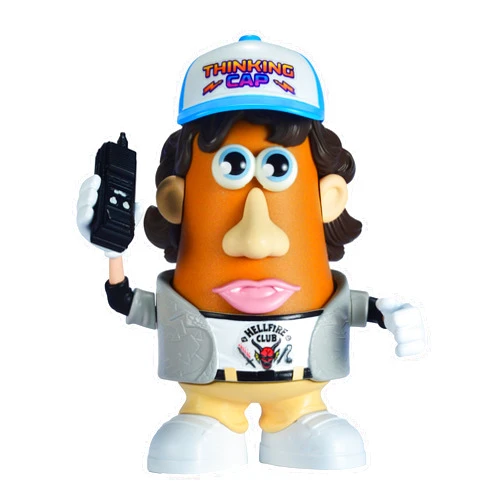 Super Impulse Poptaters Stranger Things Dustin - Includes 13 Removable, Interchangeable Facial and Body Parts Including one Surprise Potato Head Original Piece! Recommended for Ages 8 and up