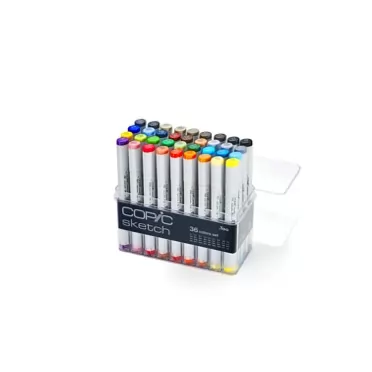 Copic Markers 36-Piece Sketch Basic Set