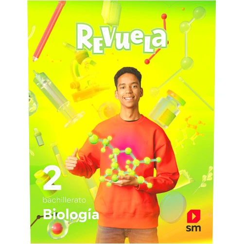 Spanish Edition by José María Gómez de Salazar (Author), Benjamín Fernández Ruiz (Author), Juan Jesús Bastero Monserrat (Author), María Jesús Méndez García (Author), José Alcamí Pertejo (Author), Javier Slöcker (Author), Manuel Greciano (Author), Pilar Labrado (Author), 123RF, (Illustrator), Félix Moreno Arrastio (Illustrator), Félix Conde Miranda (Illustrator), José Manuel Pedrosa Pérez (Illustrator), José Santos González (Illustrator), Juan Pablo Mora García (Illustrator), Myriam Alicia García Marquez (Illustrator), Nicolás Fernández Prímola (Illustrator), Ramón Colera Cañas (Illustrator), Ricardo Salas Loizaga (Illustrator), Santiago Alberto Moralejo (Illustrator), Shutterstock, (Illustrator), Victor Fuertes Melón (Illustrator), Archivo SM, (Illustrator) & 20 more Biología. 2 Bachillerato. Revuela