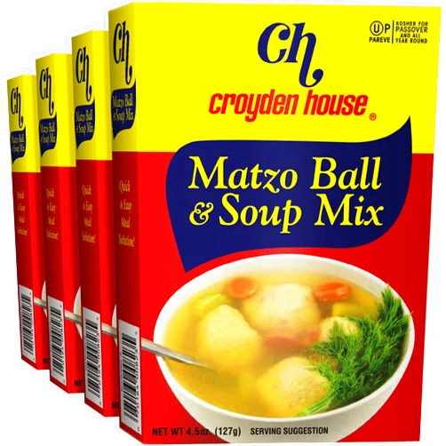 Croyden House Mix Soup Matzo Ball (Pack of 4)