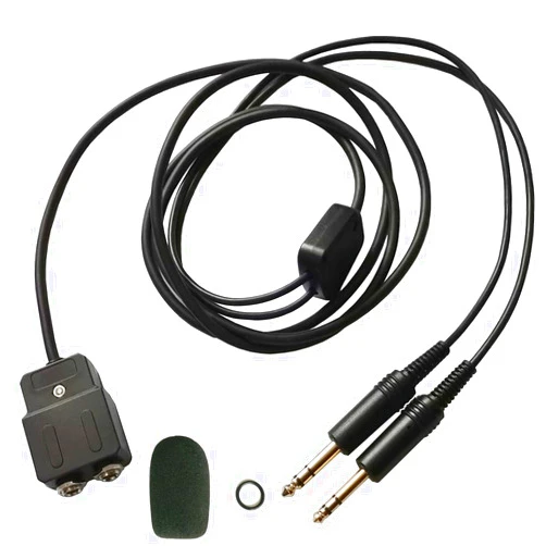 UFQ GAEC General Aviation Headset Extension Cable 2 Meters Free with a Super high Density Sponge with O Ring