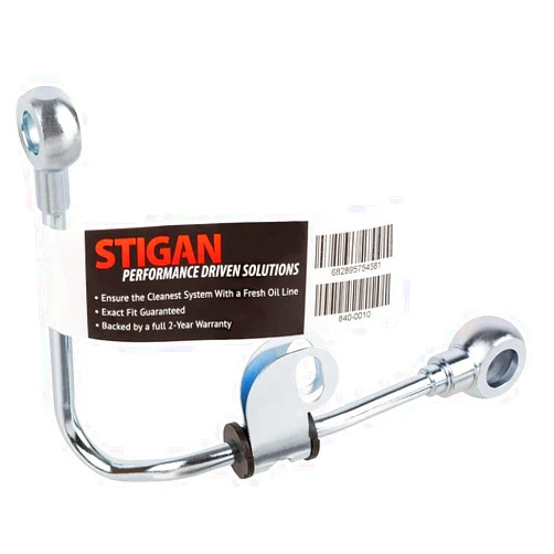 STIGAN Turbo Turbocharger Oil Feed Line For Subaru Impreza WRX & Forester XT - Stigan 840-0010 New