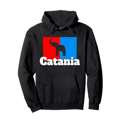 Sicilia Catania Orgoglioso Catanese Maglietta Minchia Che Bella Catania Trinacria Catanese Flag Pullover Hoodie