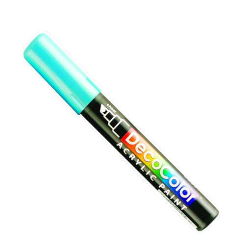 Uchida 315-C-M3 Marvy Deco Color Chisel Tip Acrylic Paint Marker, Metallic Blue
