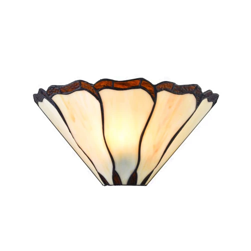 DEYNITE Tiffany Wall Sconces Stained Glass Antique Vintage Mission Style Wall Lighting or Living Room Bedroom Corridor Hallway Home Decor