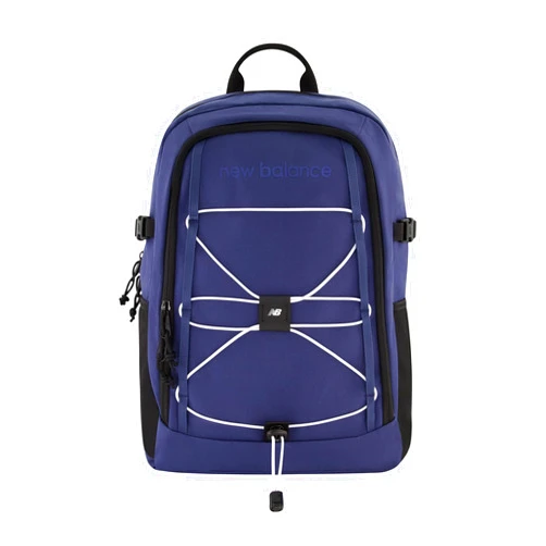 Concept One New Balance Laptop Backpack, Terraine Bungee Computer Travel Bag for Men and Women, Blue, 18 Inch